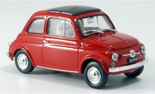 Fiat 500 1/43 Brumm F rouge 1965 modellautos