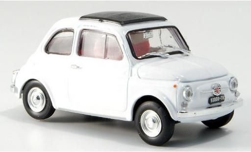 Fiat 500 1/43 Brumm F blanche 1965 modellautos
