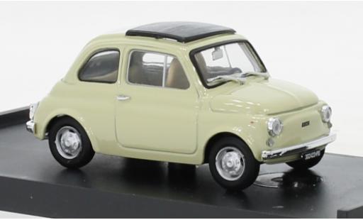 Fiat 500 1/43 Brumm R beige 1972 modellautos