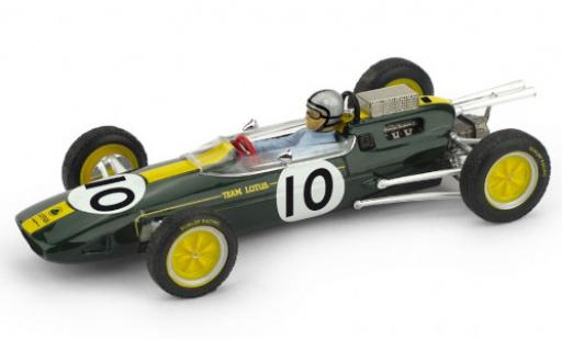 Lotus 25 1/43 Brumm No.10 Team formule 1 GP Mexiko 1963 modellautos