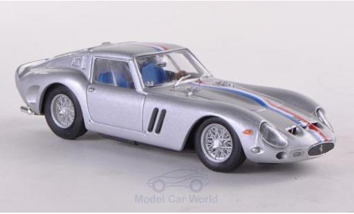 Modellautos Ferrari 250 TR 1/43 Brumm GTO silber 1963 (blau-weiss-rot-Streifen) Ferrari 250 TR 1/43 Brumm GTO silber 1963 (blau-weiss-rot-Streifen) modellautos