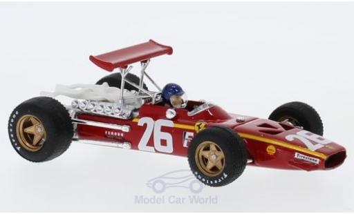 Ferrari 312 P 1/43 Brumm F1 No.26 Formel 1 GP Frankreich 1968 mit Fahrer J.Ickx modellautos