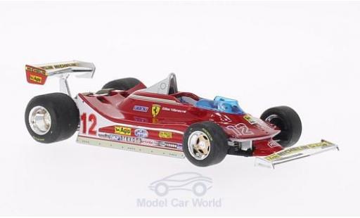 Modellautos Ferrari 312 T4 1/43 Brumm T4 No.12 GP Frankreich 1979 G.Villeneuve Ferrari 312 T4 1/43 Brumm T4 No.12 GP Frankreich 1979 G.Villeneuve modellautos