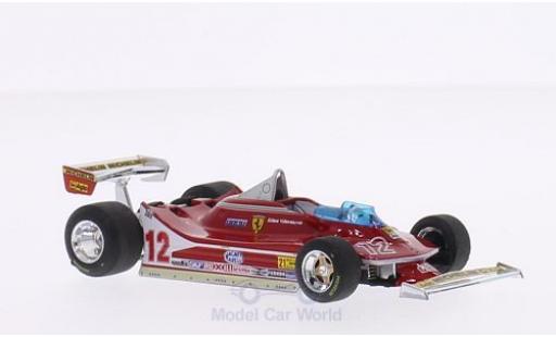 Modellautos Ferrari 312 T4 1/43 Brumm T4 No.12 Scuderia Formel 1 GP USA West 1979 G.Villeneuve Ferrari 312 T4 1/43 Brumm T4 No.12 Scuderia Formel 1 GP USA West 1979 G.Villeneuve modellautos