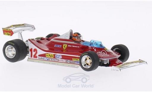 Modellautos Ferrari 312 T4 1/43 Brumm T4 No.12 Scuderia GP Niederlande 1979 mit Figur G.Villeneuve Ferrari 312 T4 1/43 Brumm T4 No.12 Scuderia GP Niederlande 1979 mit Figur G.Villeneuve modellautos