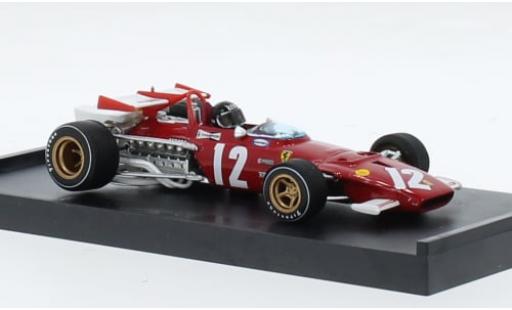 Ferrari 312 1/43 Brumm B No.12 Scuderia Formel 1 GP Österreich 1970 1:43 modellautos