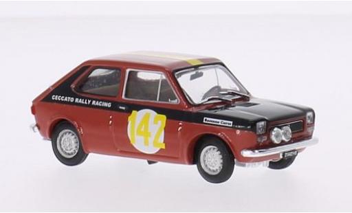 Modellautos Fiat 127 1/43 Brumm No.142 Ceccato Rally Racing Rallye 2 Valli 1972 P.Ceccato Fiat 127 1/43 Brumm No.142 Ceccato Rally Racing Rallye 2 Valli 1972 P.Ceccato modellautos
