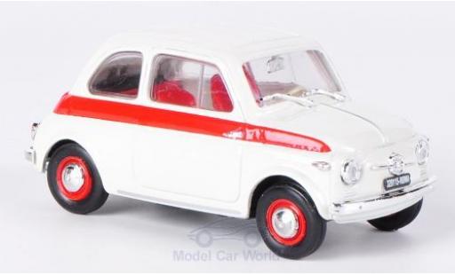Modellautos Fiat 500 1/43 Brumm Sport weiss/rot 1958 ohne Vitrine Fiat 500 1/43 Brumm Sport weiss/rot 1958 ohne Vitrine modellautos