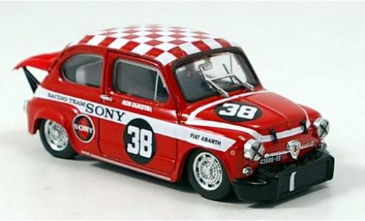 Fiat Abarth 1000 1/43 Brumm No.38 Sony Racing Team Zandvoort Trophy 1969 R.Dijkstra modellautos