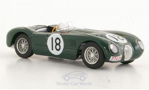 Modellautos Jaguar C-Type 1/43 Brumm No.18 24h Le Mans 1953 T.Rolt/D.Hamilton Jaguar C-Type 1/43 Brumm No.18 24h Le Mans 1953 T.Rolt/D.Hamilton modellautos