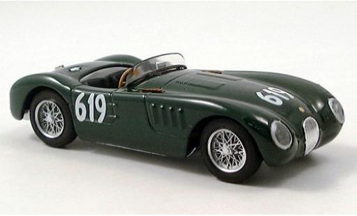 Jaguar C-Type 1/43 Brumm RHD No.619 Mille Miglia 1952 Moss Collection S.Moss modellautos