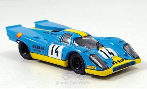 Modellautos Porsche 917 1970 1/43 Brumm K No.14 Gesipa Racing Team 1000km Monza 1970 J.Neuhaus/R.Kelleners Porsche 917 1970 1/43 Brumm K No.14 Gesipa Racing Team 1000km Monza 1970 J.Neuhaus/R.Kelleners modellautos