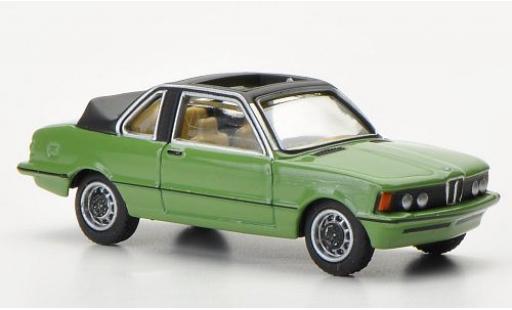 Bmw 320 1/87 Bub Baur Cabrio grün modellautos