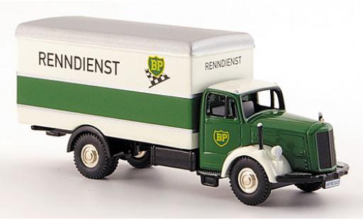 Mercedes L 6600 1/87 Bub BP-Renndienst wagon conteneur-Truck modellautos