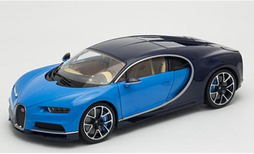 Modellautos Bugatti Chiron 1/18 Welly blau 1:18 Bugatti Chiron 1/18 Welly blau 1:18 modellautos