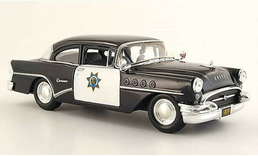Buick Century police 1/24 Maisto California Highway Patrol (1:26) 1955 modellautos
