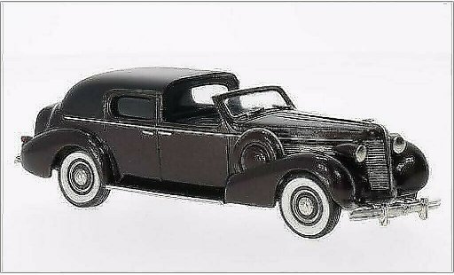 Buick Limited Town Car 1/43 Brooklin by Derham mettalic braun/schwarz 1938 modellautos