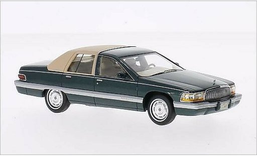 Buick Roadmaster Sedan 1/43 GLM gr&Atilde;&frac14;n/beige 1994 modellautos