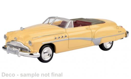 Buick Roadmaster 1/43 Motormax gelb 1949 1:43 modellautos