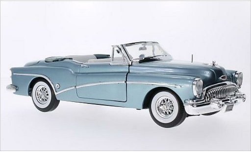 Buick Skylark Convertible 1/18 Motormax Cabrio mettalic blau 1953 modellautos