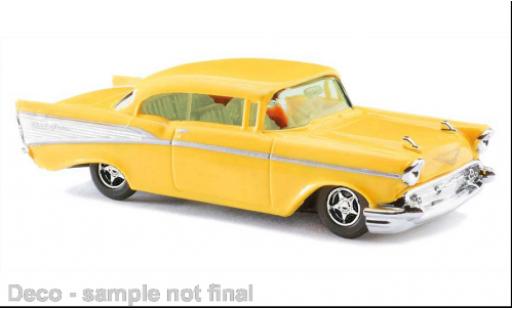 Modellautos Chevrolet Bel Air 1/87 Busch Bel air jaune 1957 Chevrolet Bel Air 1/87 Busch Bel air jaune 1957 modellautos