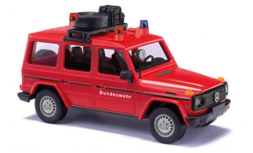 Modellautos Mercedes Classe G 1/87 Busch G-classe (W463) pompiers Bundeswehr 1990 Mercedes Classe G 1/87 Busch G-classe (W463) pompiers Bundeswehr 1990 modellautos