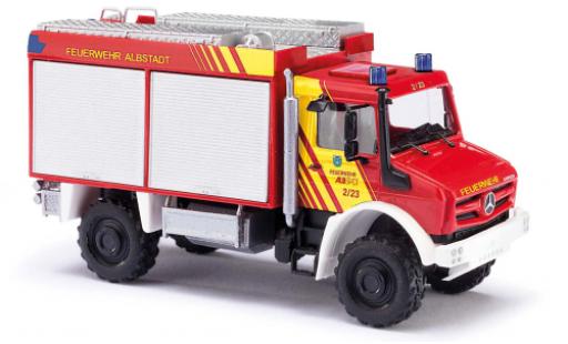 Modellautos Mercedes Unimog 1/87 Busch U 5023 pompiers Albstadt 2014 Mercedes Unimog 1/87 Busch U 5023 pompiers Albstadt 2014 modellautos