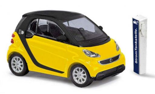 Modellautos Smart ForTwo 1/87 Busch Fortwo Electric Drive gelb 2012 Smart ForTwo 1/87 Busch Fortwo Electric Drive gelb 2012 modellautos
