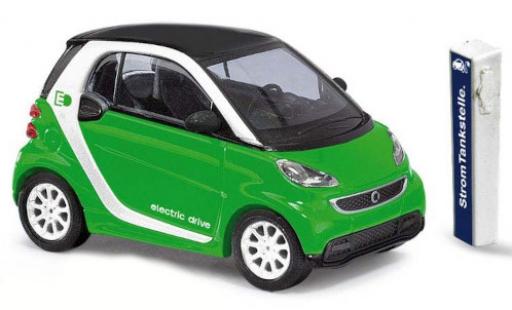 Modellautos Smart ForTwo 1/87 Busch Fortwo Electric Drive metallise grün 2012 Smart ForTwo 1/87 Busch Fortwo Electric Drive metallise grün 2012 modellautos