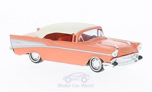 Modellautos Chevrolet Bel Air 1957 1/87 Busch Cabrio rosa/weiss 1957 Chevrolet Bel Air 1957 1/87 Busch Cabrio rosa/weiss 1957 modellautos