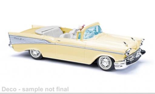 Modellautos Chevrolet Bel Air 1/87 Busch Cabriolet beige 1957 1:87 Chevrolet Bel Air 1/87 Busch Cabriolet beige 1957 1:87 modellautos