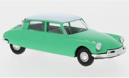 Modellautos Citroen DS 1/87 Busch 19 türkis/weiss Citroen DS 1/87 Busch 19 türkis/weiss modellautos