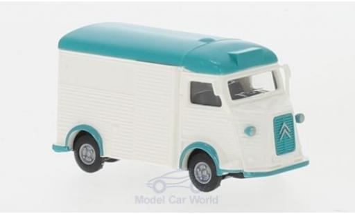 Modellautos Citroen Type H 1/87 Busch Coffee and Crepes mit Girlanden Citroen Type H 1/87 Busch Coffee and Crepes mit Girlanden modellautos