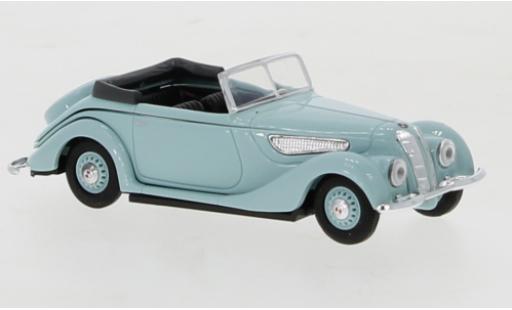 EMW 327 1/87 Busch Cabriolet mettalic blau 1952 modellautos