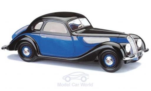 EMW 327 1/87 Busch Coupe blau/schwarz 1952 modellautos
