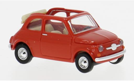 Fiat 500 1/87 Busch rot 1965 1:87 modellautos