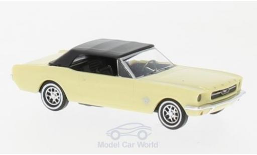 Modellautos Ford Mustang 1/87 Busch Cabrio gelb 1964 mit Softtop Ford Mustang 1/87 Busch Cabrio gelb 1964 mit Softtop modellautos