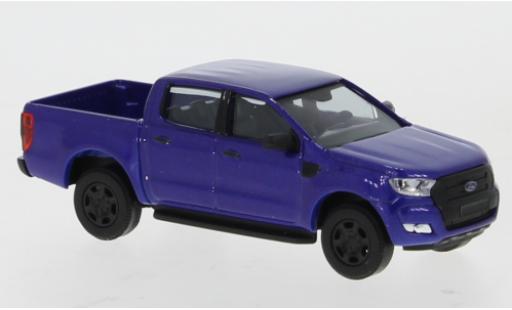 Modellautos Ford Ranger 1/87 Busch DoKa mettalic blau 2016 Ford Ranger 1/87 Busch DoKa mettalic blau 2016 modellautos