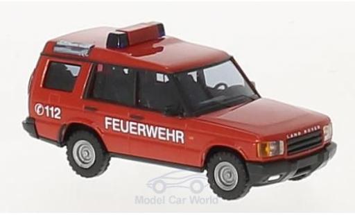 Modellautos Land Rover Discovery 1/87 Busch Feuerwehr 1998 Land Rover Discovery 1/87 Busch Feuerwehr 1998 modellautos