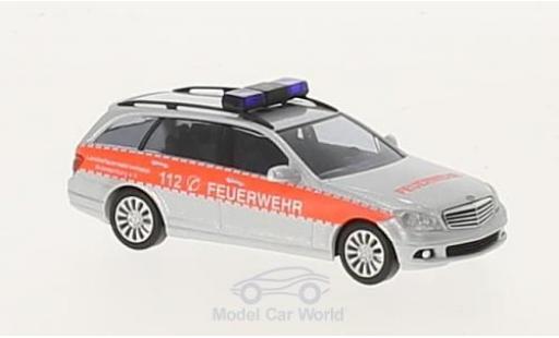 Mercedes Classe C 1/87 Busch T-Modell Feuerwehr 2007 modellautos