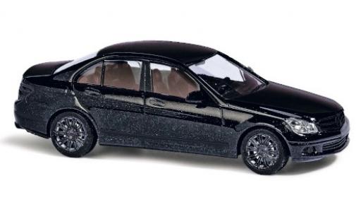 Mercedes Classe C 1/87 Busch (W204) mettalic schwarz Black Edition modellautos