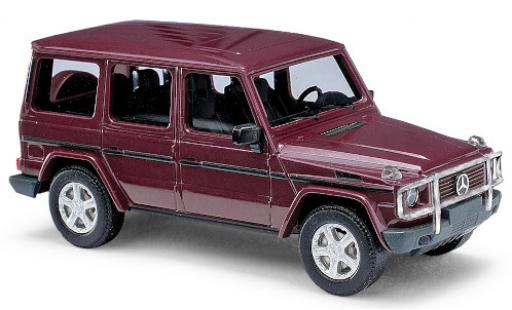 Mercedes Classe G 1/87 Busch (W463) rot 1990 avec Frontramme modellautos