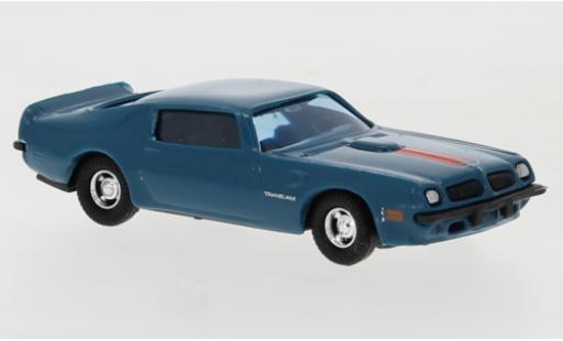 Modellautos Pontiac Firebird 1/87 Busch Trans Am blau/orange 1974 Glow Pontiac Firebird 1/87 Busch Trans Am blau/orange 1974 Glow modellautos