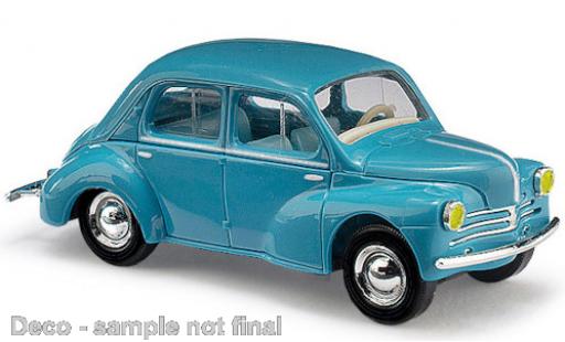 Renault 4 1/87 Busch CV blau 1958 mit gelben Scheinwerfern modellautos