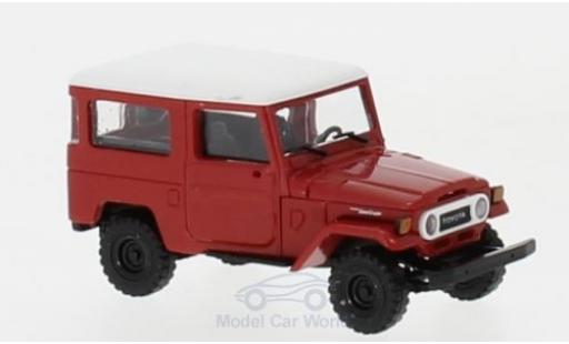 Modellautos Toyota Land Cruiser 1/87 Busch J4 rot/weiss Toyota Land Cruiser 1/87 Busch J4 rot/weiss modellautos