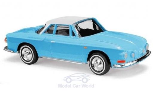 Modellautos Volkswagen Karmann 1/87 Busch Ghia 1600 blau/weiss 1961 Volkswagen Karmann 1/87 Busch Ghia 1600 blau/weiss 1961 modellautos