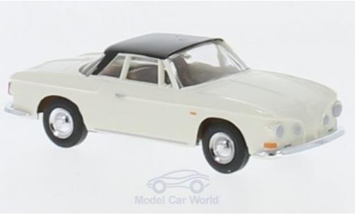 Modellautos Volkswagen Karmann 1/87 Busch Ghia 1600 weiss/schwarz 1961 Volkswagen Karmann 1/87 Busch Ghia 1600 weiss/schwarz 1961 modellautos