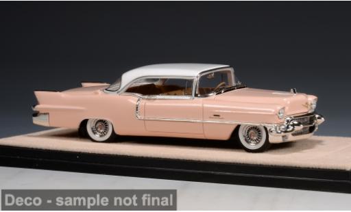 Modellautos Cadillac Eldorado Seville rosa 1956 1/43 Stamp Models