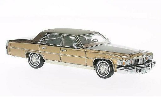 Cadillac Fleetwood Brougham 1/43 Matrix braun 1978 modellautos