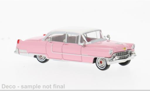 Cadillac Fleetwood 1/87 Brekina pink/schwarz 1955 1:87 modellautos